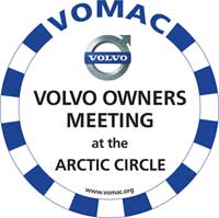 Volvo Owners Meeting at the Arctic Circle