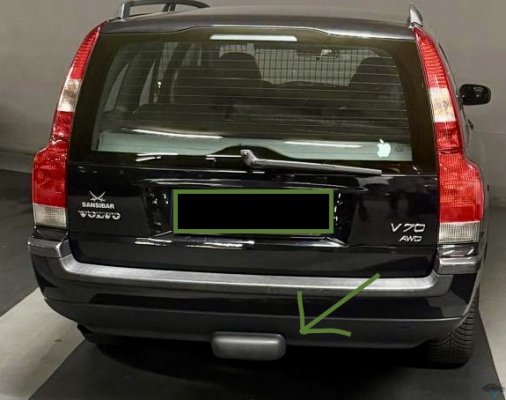 Abdeckung abnehmbare AHK